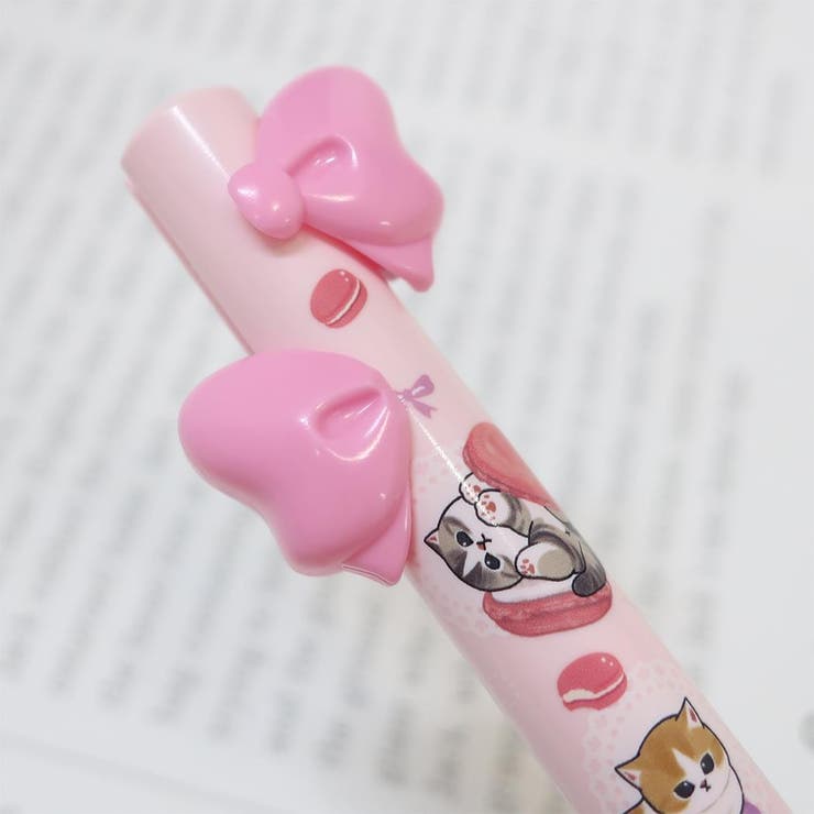 モフサンド 黒赤2色ボールペン リボンボールペン | cinemacollection | 詳細画像2 