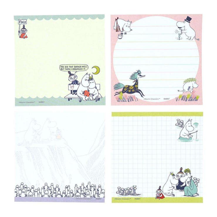 ムーミン メモ帳 スクエアメモ | cinemacollection | 詳細画像3 
