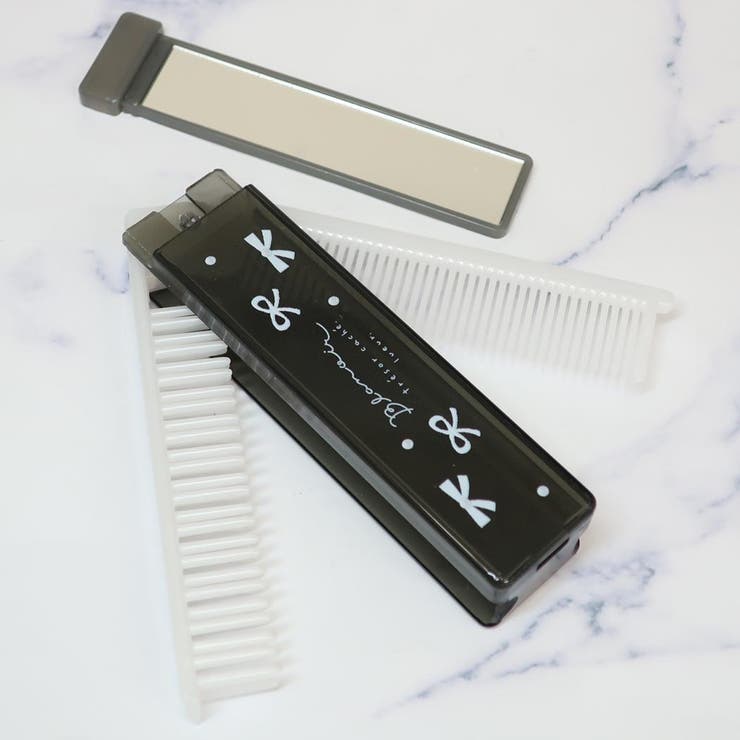 身だしなみセット ミラー＆ダブルコーム blanoirリボン | cinemacollection | 詳細画像2 