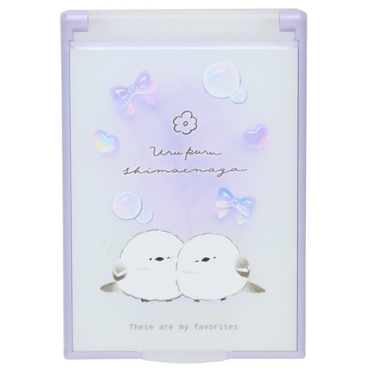 手鏡 カードミラーS うるぷるシマエナガ | cinemacollection | 詳細画像1 