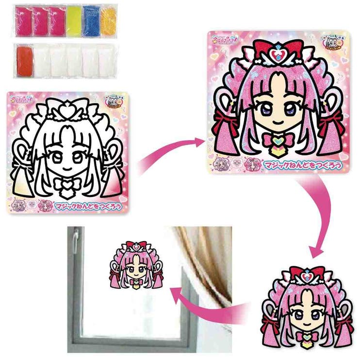 名探偵プリキュア！ 知育玩具 マジックねんど | cinemacollection | 詳細画像4 