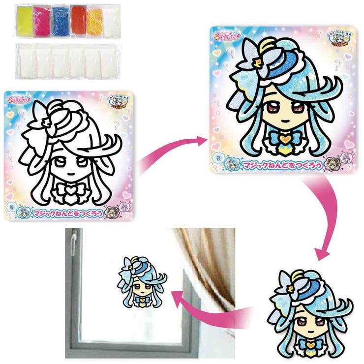 名探偵プリキュア！ 知育玩具 マジックねんど | cinemacollection | 詳細画像4 