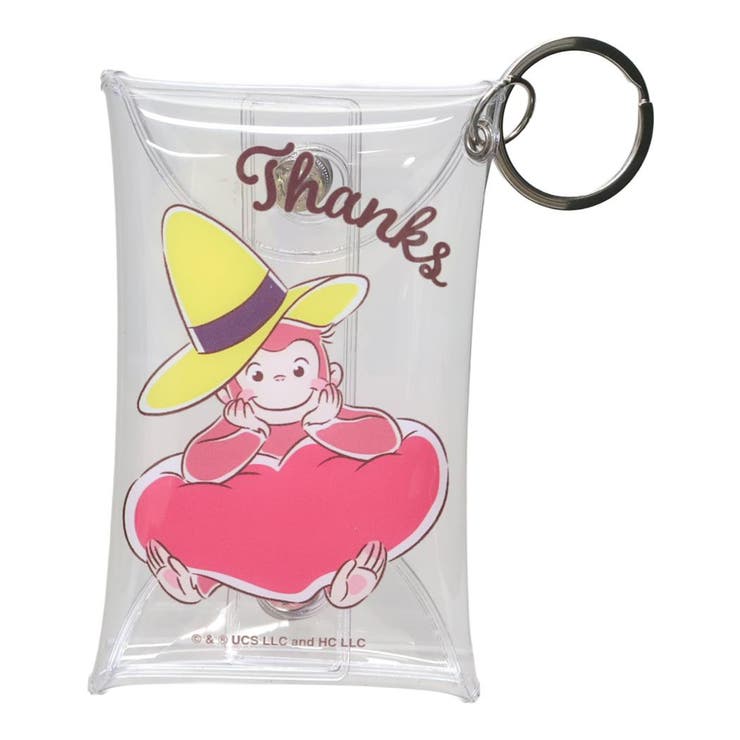 おさるのジョージ ミニポーチ クリアポーチ | cinemacollection | 詳細画像1 