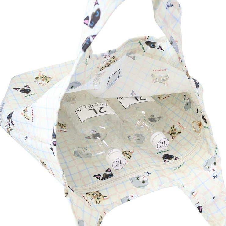 ショッピングバッグ セパレートマルシェバッグ ミャウキャット | cinemacollection | 詳細画像3 