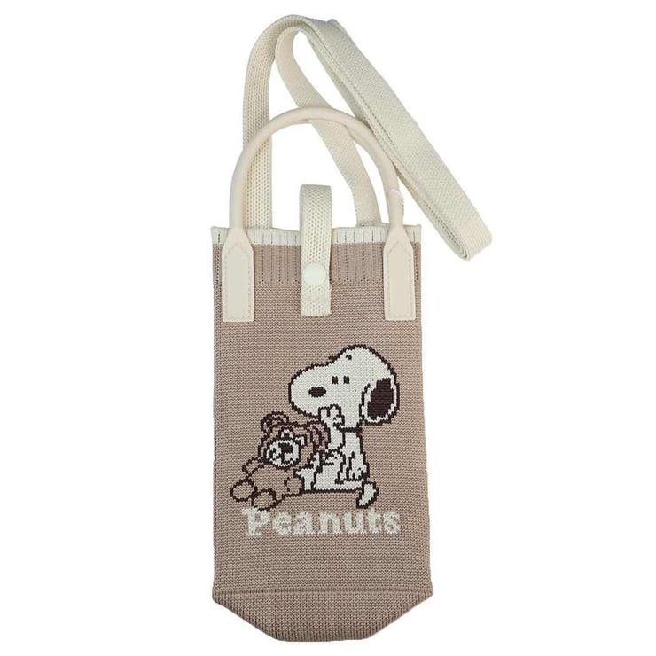 スヌーピー スマホポーチ ニットショルダーバッグ | cinemacollection | 詳細画像1 