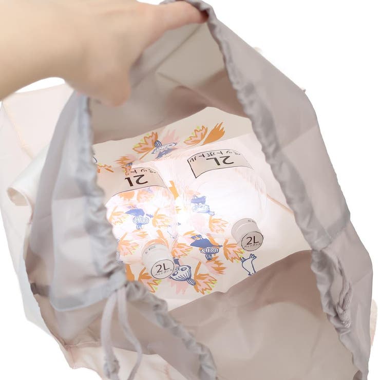 ムーミン エコバッグ ワイド底板付エコバッグ | cinemacollection | 詳細画像3 