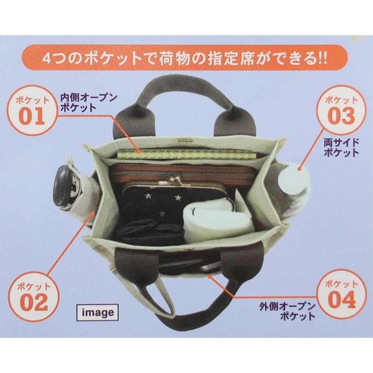 ムーミン 手提げかばん ポケットいっぱいミニトート | cinemacollection | 詳細画像5 