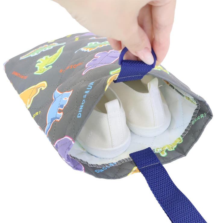 体育館靴入れ キルトシューズケース 恐竜 | cinemacollection | 詳細画像3 