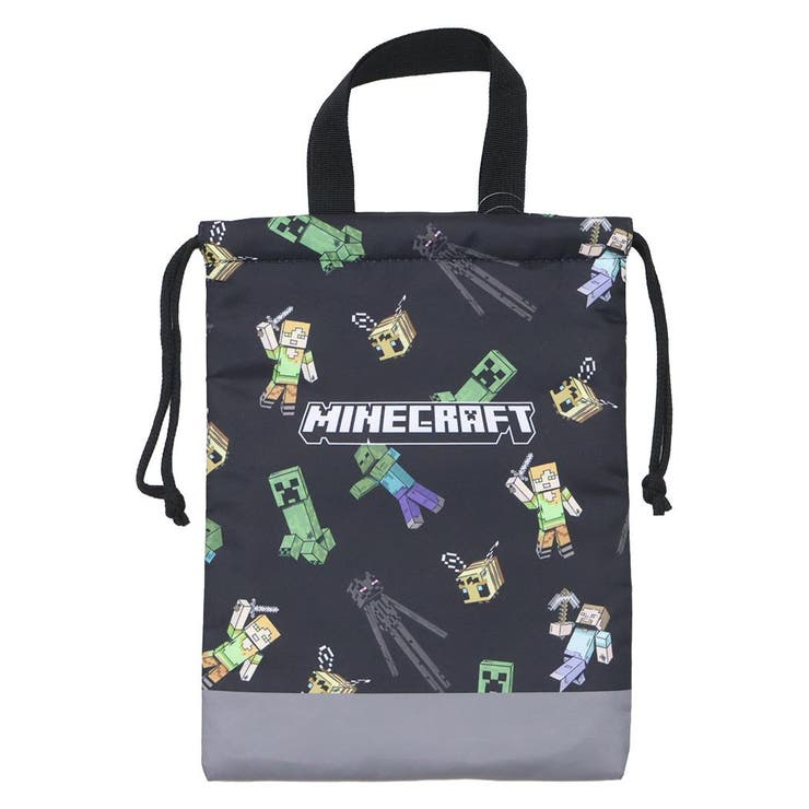 マインクラフト シューズバッグ 巾着シューズケース | cinemacollection | 詳細画像1 