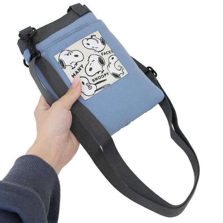 スヌーピー ショルダーバッグ リップストップフラットショルダー | cinemacollection | 詳細画像2 