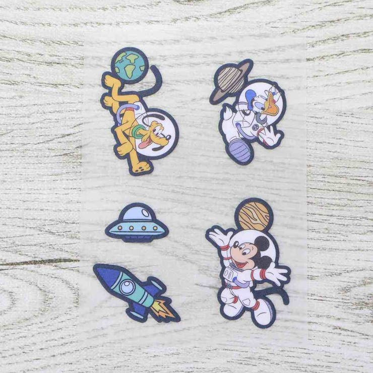 ミッキーマウス クリップポケット シールデコマルチポケットバッグ | cinemacollection | 詳細画像4 