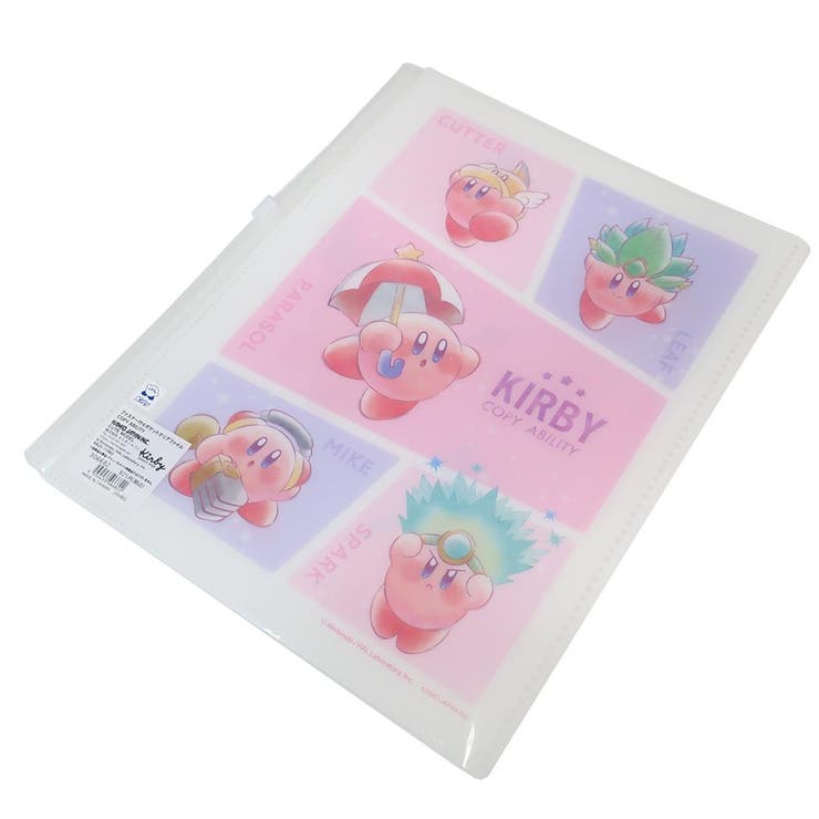 星のカービィ ポケットファイル ファスナー付き6ポケットクリアファイル | cinemacollection | 詳細画像2 