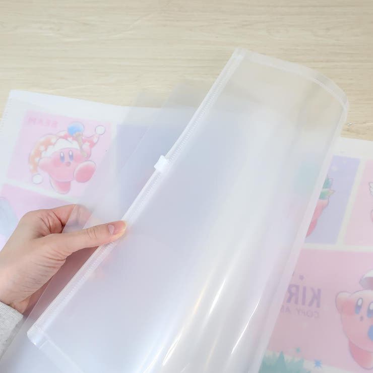 星のカービィ ポケットファイル ファスナー付き6ポケットクリアファイル | cinemacollection | 詳細画像3 