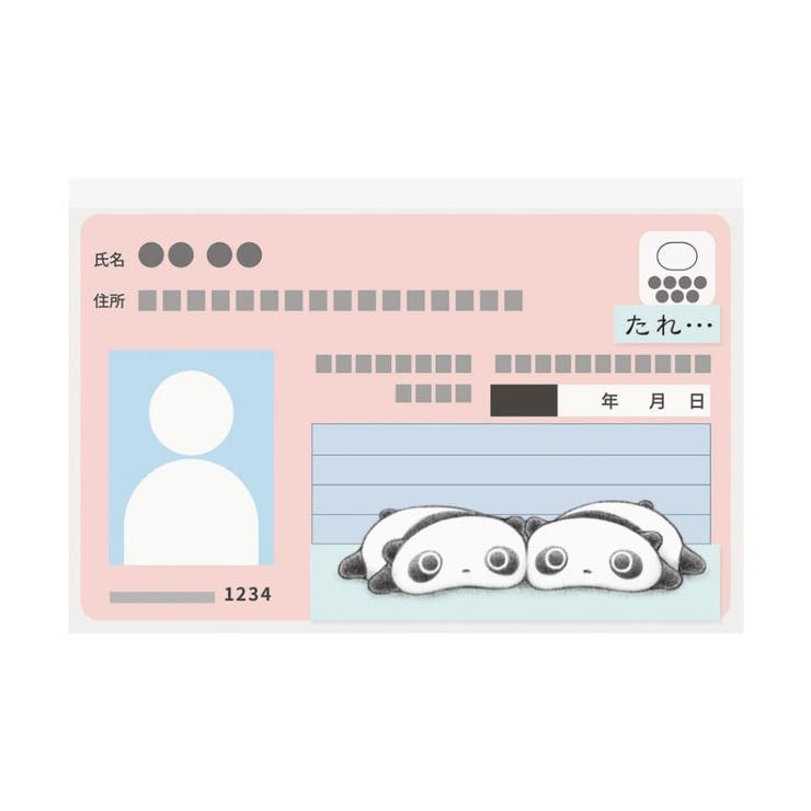 たれぱんだ カードケース マイナカードクリアケース | cinemacollection | 詳細画像2 