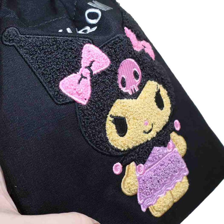 クロミ 巾着 サガラ刺繍巾着ポーチ | cinemacollection | 詳細画像4 