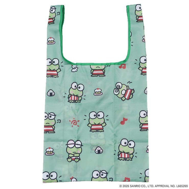 けろけろけろっぴ エコバッグ ショッピングバッグS | cinemacollection | 詳細画像1 