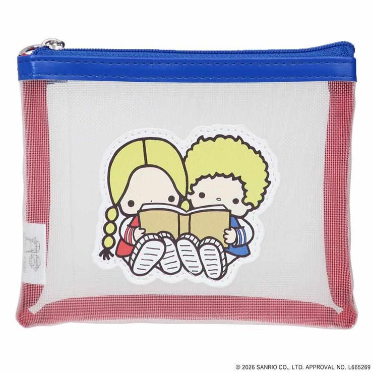 パティ＆ジミー 平ポーチ メッシュポーチ | cinemacollection | 詳細画像1 