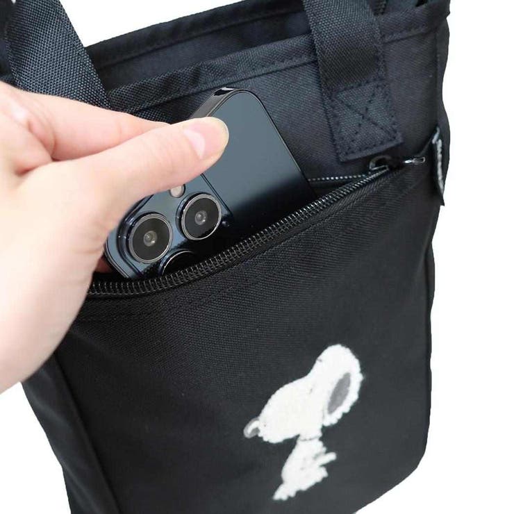 スヌーピー トートバッグ ミニボトルインショルダー | cinemacollection | 詳細画像5 