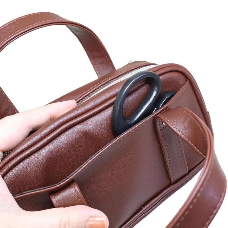 ペンポーチ スクールバッグ風ペンポーチ ブラウン | cinemacollection | 詳細画像4 