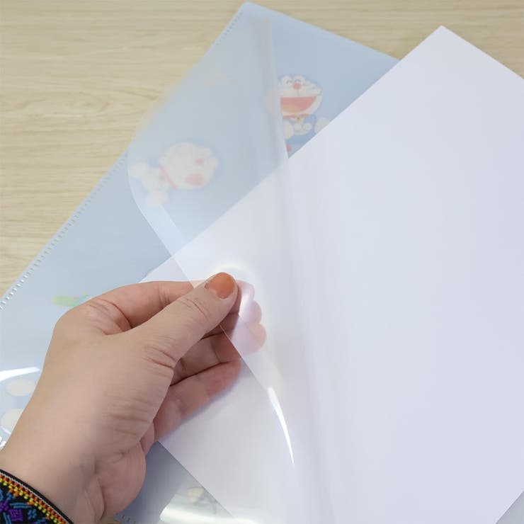 ドラえもん ポケットファイル ファスナー付き6ポケットクリアファイル | cinemacollection | 詳細画像3 