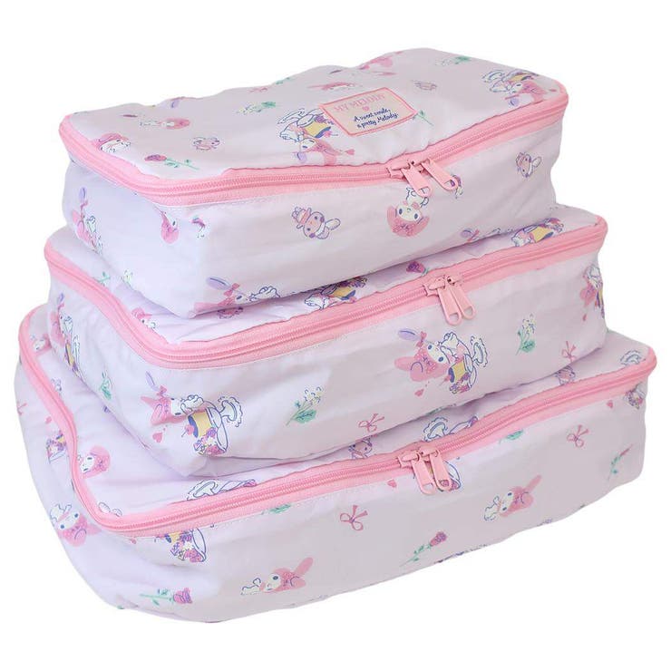 マイメロディ 旅行ポーチ トラベルポーチ3点セット | cinemacollection | 詳細画像2 