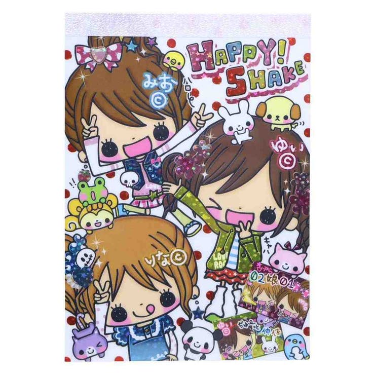 平成レトロファンシー メモ帳 キラキラグリッターメモ | cinemacollection | 詳細画像1 