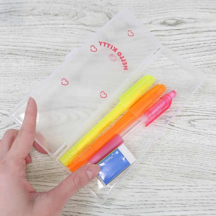 ハローキティ 筆箱 ステッカーデコプラペンケース | cinemacollection | 詳細画像2 