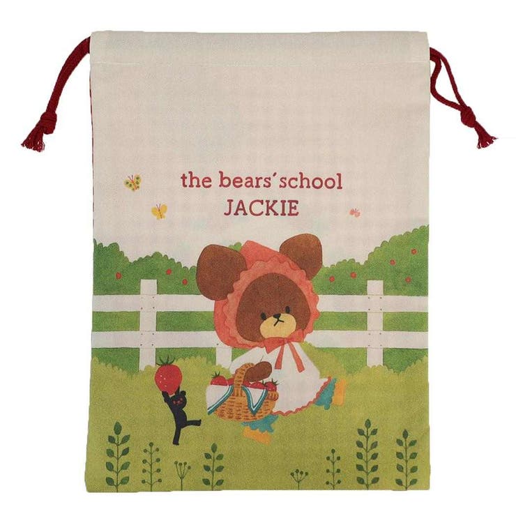 くまのがっこう 巾着袋 きんちゃくポーチ | cinemacollection | 詳細画像1 