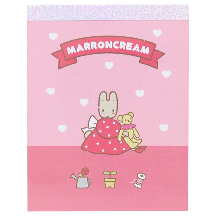 マロンクリーム メモ帳 ミニメモ | cinemacollection | 詳細画像1 