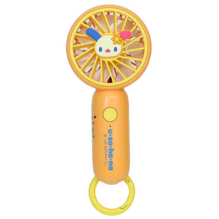 ウサハナ 携帯用扇風機 カラビナ付きminiFAN | cinemacollection | 詳細画像1 