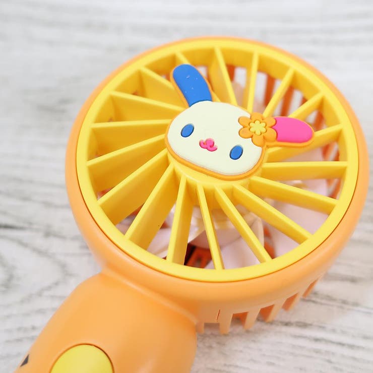ウサハナ 携帯用扇風機 カラビナ付きminiFAN | cinemacollection | 詳細画像3 
