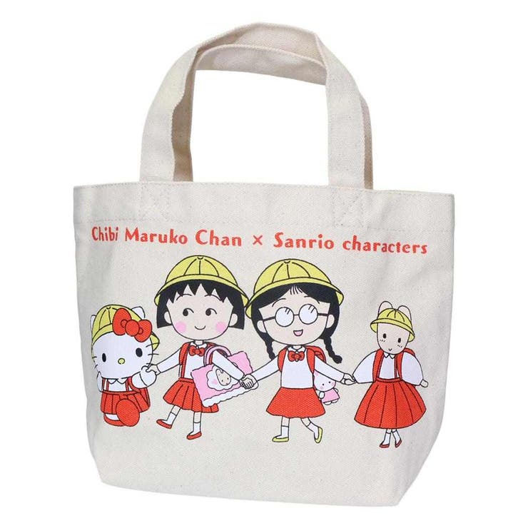 ちびまる子ちゃんxサンリオキャラクターズ ランチバッグ マチバッグ | cinemacollection | 詳細画像1 