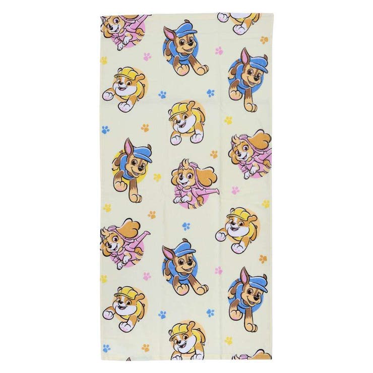 パウパトロール バスタオル プリントコンパクトバスタオル | cinemacollection | 詳細画像1 