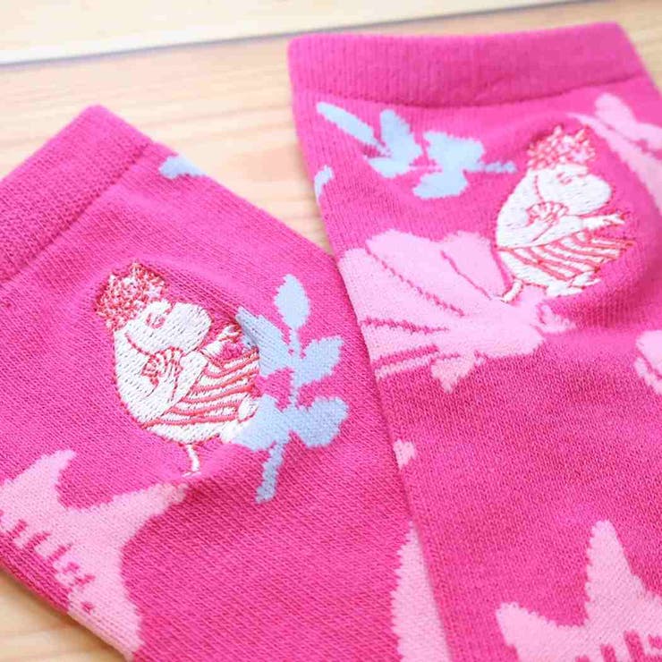 ムーミン 女性用靴下 レディースワンポイント刺繍ソックス | cinemacollection | 詳細画像2 
