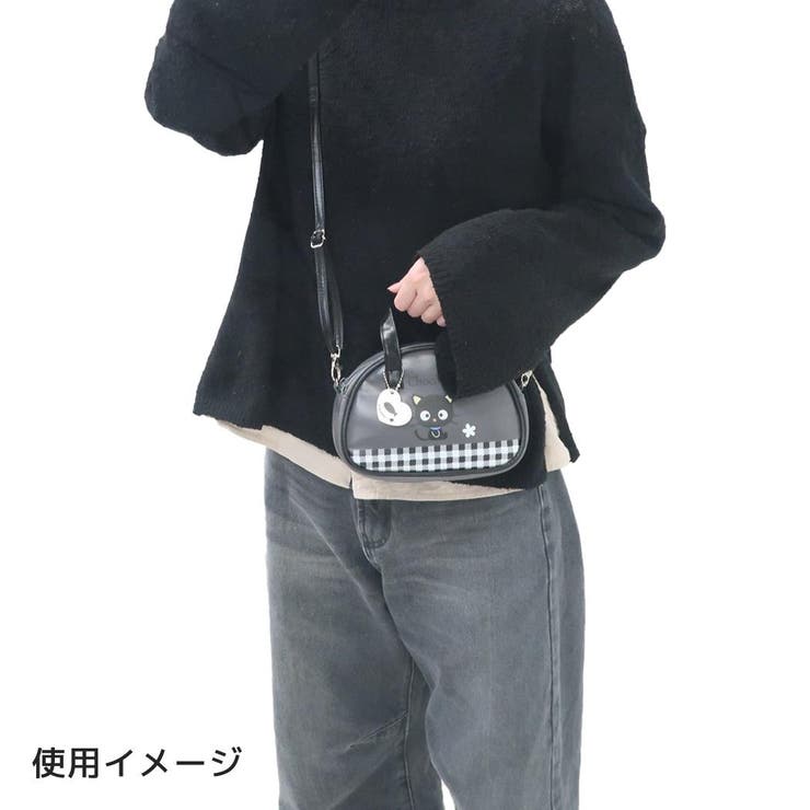チョコキャット ショルダーバッグ レトロミニボストンバッグ | cinemacollection | 詳細画像6 