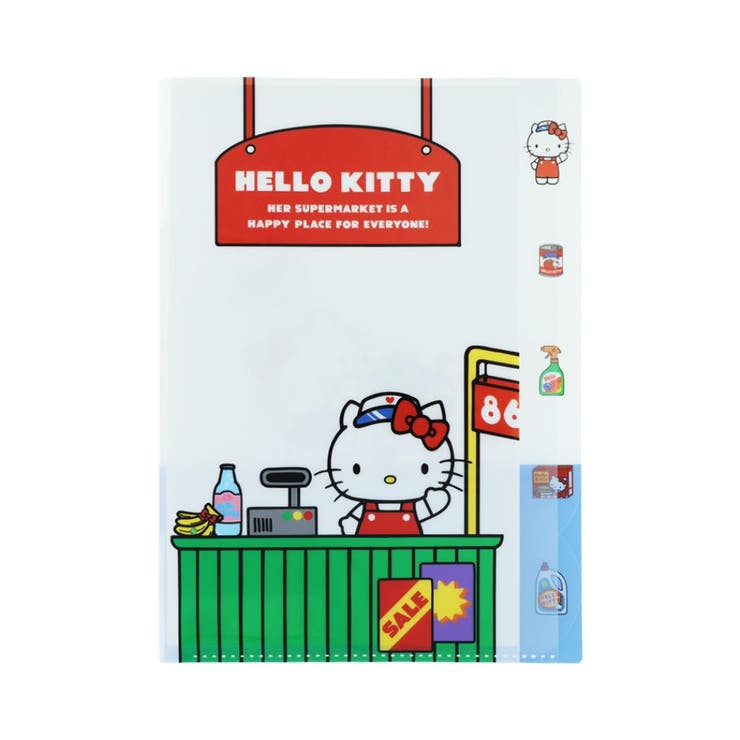 ハローキティ ポケットファイル ダイカットクリアファイル5P | cinemacollection | 詳細画像1 