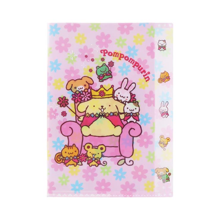 ポムポムプリン ポケットファイル ダイカットクリアファイル5P | cinemacollection | 詳細画像1 