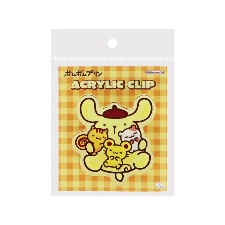 ポムポムプリン クリップ アクリルクリップ | cinemacollection | 詳細画像1 