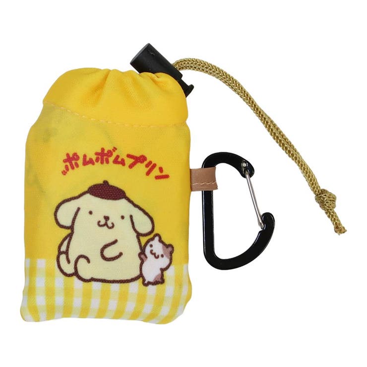 ポムポムプリン ショッピングバッグ 巾着収納プチエコバッグ | cinemacollection | 詳細画像4 