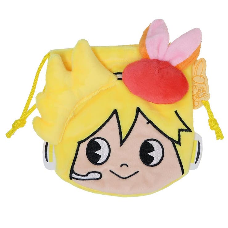 ミクッピーラムネ 巾着袋 ダイカットフェイス巾着 | cinemacollection | 詳細画像1 