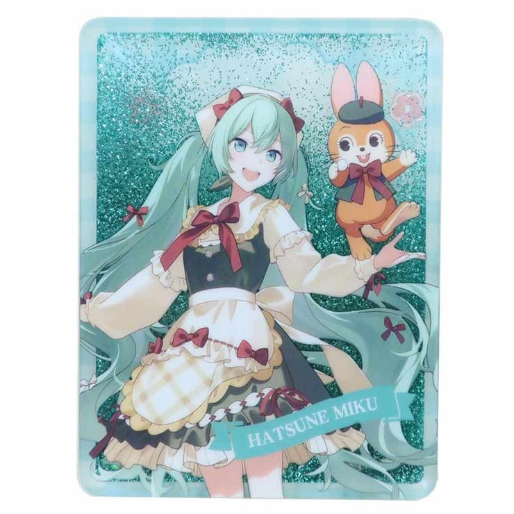 ミクッピーラムネ アクリルフィギュア オイルインアクリルブロック | cinemacollection | 詳細画像1 