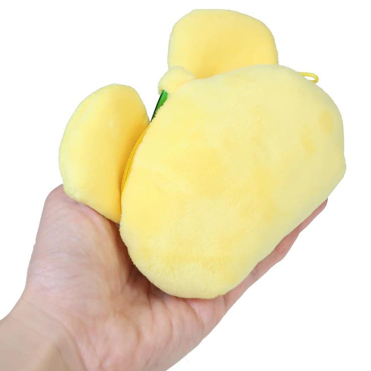 ポムポムプリン ミニポーチ カラビナ付きぬいぐるみファスナーマスコット | cinemacollection | 詳細画像2 