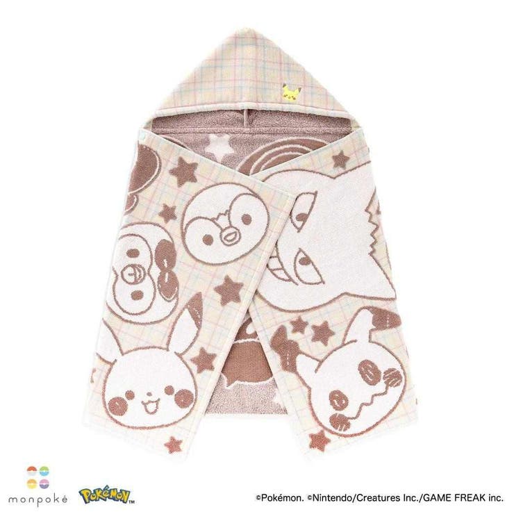 ポケットモンスター ビッグタオル フード付バスタオル | cinemacollection | 詳細画像1 
