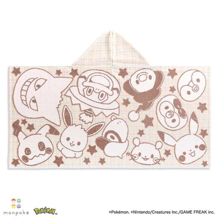 ポケットモンスター ビッグタオル フード付バスタオル | cinemacollection | 詳細画像2 
