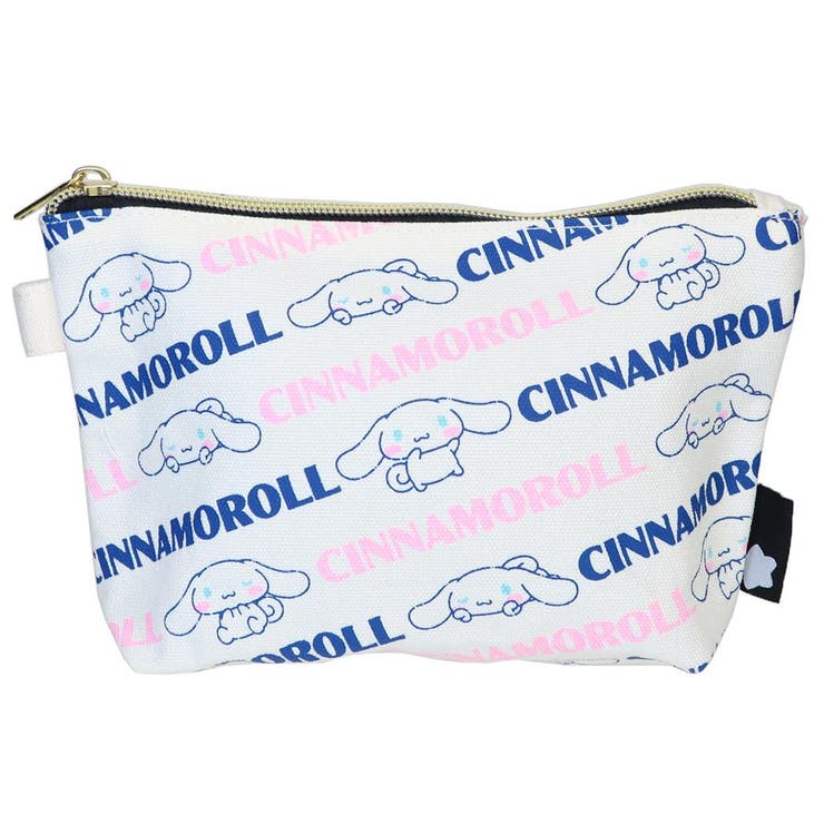 シナモロール コスメポーチ ハンプ三角マチポーチ サンリオ ラビット | cinemacollection | 詳細画像1 