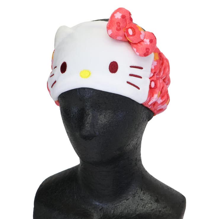 ハローキティ ヘアアクセ フェイスヘアバンド 和風 サンリオ  | cinemacollection | 詳細画像3 