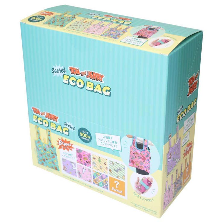 トムとジェリー ショッピングバッグ シークレットエコバッグ | cinemacollection | 詳細画像1 
