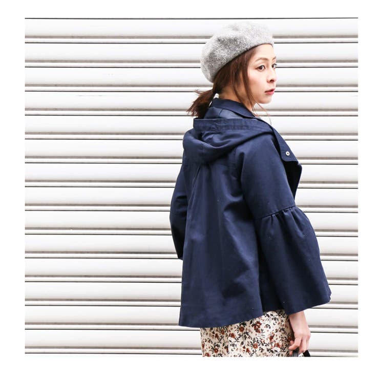 フレア袖ショートモッズコート レディース ファッション 春夏 品番 Crcw Citrine Chakra シトリンチャクラ の レディースファッション通販 Shoplist ショップリスト