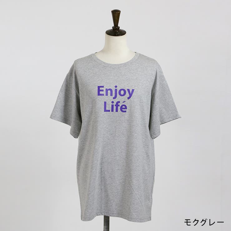 ビッグシルエットTシャツ◇Tシャツ ロゴ 半袖[品番：CRCW0003357