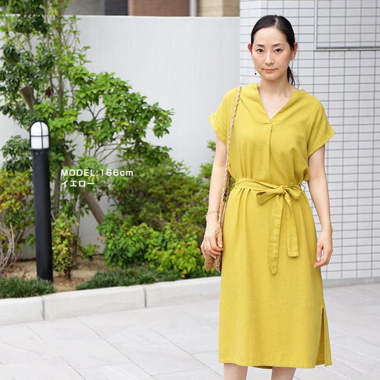 フレンチリネンロングワンピース コットン リネン ワンピース 品番 Crcw Citrine Chakra シトリンチャクラ のレディースファッション通販 毎日送料無料 Shoplist ショップリスト